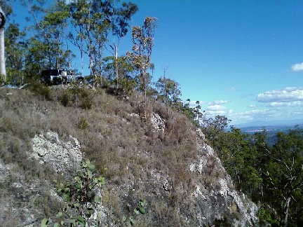 Yeh just like in the add, I drove the JK to the top of the mountain